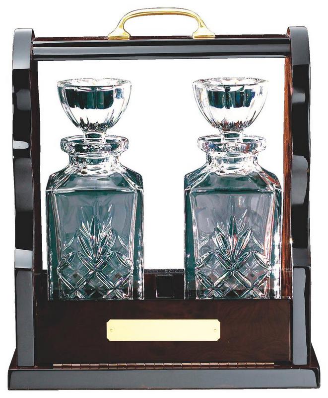 TANTALUS & CRYSTAL DECANTERS